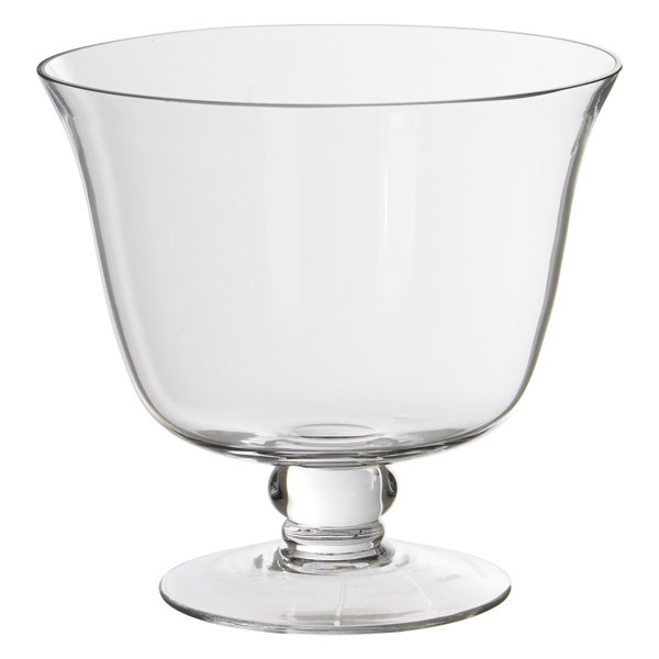Symple Stuff Large Clear Glass Trifle Bowl & Reviews Wayfair.co.uk